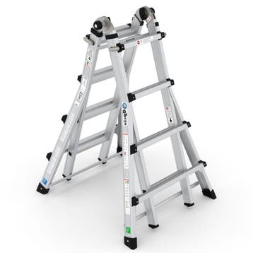 Aanbieding: Vouwladder Wixor 4x4 sporten, Nieuw