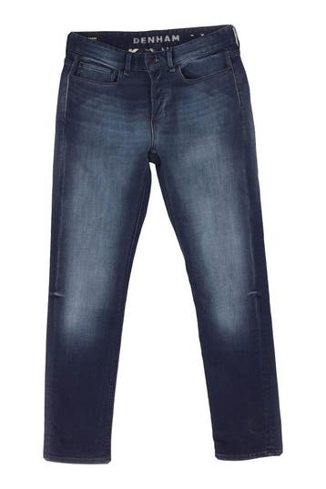 Denham Broek in maat W31 L32 Blauw, Kleding | Heren, Verzenden, Zo goed als nieuw, Blauw, Denham