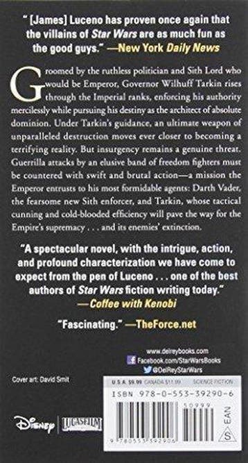 SW TARKIN 9780553392906 James Lucerno, Verzenden, Gelezen, James Lucerno