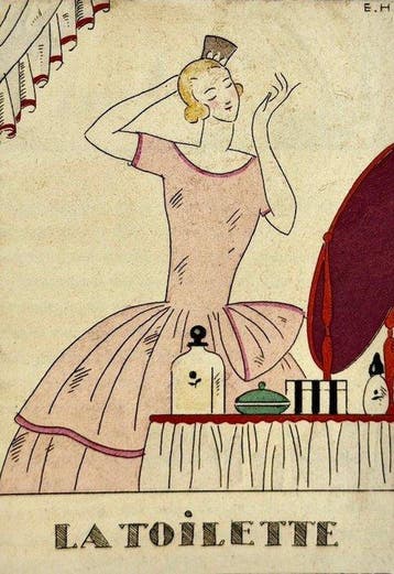 Édouard HALOUZE - Almanach du Masque d’Or [ART DÉCO] - 1922