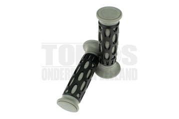 Handvatset Two Tone zwart / grijs 22mm / 24mm universeel, Ophalen of Verzenden, Nieuw, Tuning