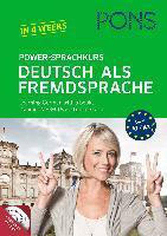 PONS Power-Sprachkurs Deutsch als Fremdsprache A1+A2 Buch +, Boeken, Taal | Engels, Zo goed als nieuw, Verzenden