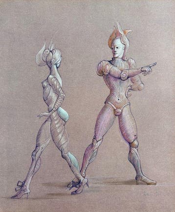 Leonor Fini (1907-1996) - La discussion