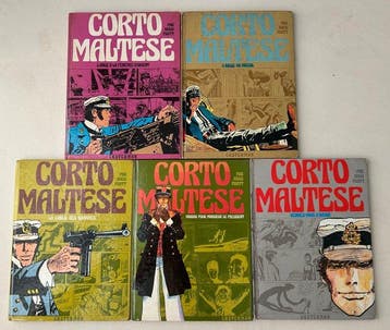Corto Maltese T1 à T5 - Première série cartonnée complète -, Nieuw