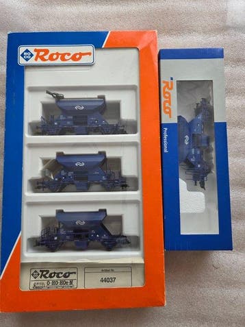 Roco H0 - 44037 en - Modeltrein goederenwagonset (2) - Set, Nieuw