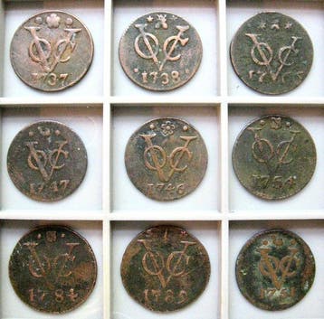 Nederlands-Indië. Koloniaal. VOC Duiten | 1737-1789 (9