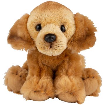 Pluche Golden Retriever knuffel - zacht - 13 cm, Verzenden, Nieuw