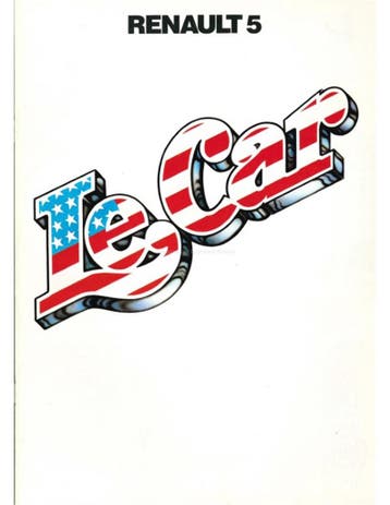 1985 RENAULT 5 BROCHURE NEDERLANDS, Nieuw, Renault, Author
