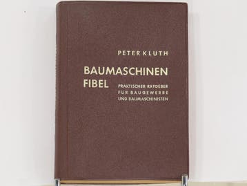 Peter Kluth – Baumaschinen Fibel | Praktischer Ratgeber f., Ophalen of Verzenden, Nieuw