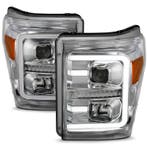 ANZO 11-16 Ford F-250/F-350/F-450 Projector Headlights w/, Ophalen of Verzenden, Nieuw