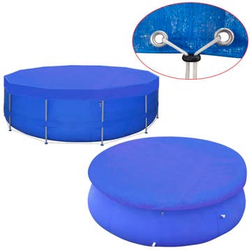 vidaXL Zwembadafdekking PE rond 460 cm 90 g/m², Tuin en Terras, Zwembad-toebehoren, Verzenden, Nieuw