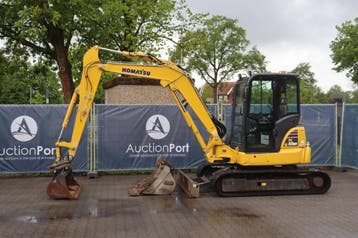 Veiling: Rupsgraafmachine Komatsu PC55MR-5E0 Diesel 29.1kW 2, Ophalen, Graafmachine