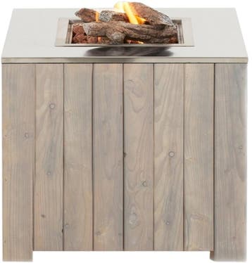 CosiCube  Vuurtafel 70x70 / Terrasverwarmer / Tuintafel, Nieuw