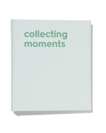 HEMA Fotoboek 25x21.5 papier groen van €13.79 voor €9 sale, Verzenden, Nieuw