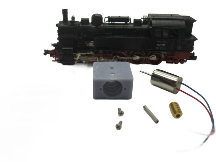 micromotor NF023G N ombouwset voor Fleischmann BR 94 (DB DR, Hobby en Vrije tijd, Modeltreinen | N-Spoor, Gelijkstroom, Overige typen