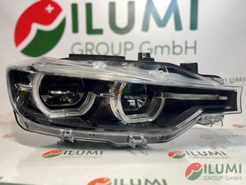 BMW 3 F30 F31 ADAPTIVE LED BLACK KOPLAMP RECHTS KPL 8492468, Auto-onderdelen, Verzenden, Gebruikt, BMW