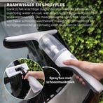 2dekans | BREND BR-2218 Elektrische Raamwisser en Sprayfles, Ophalen of Verzenden, Zo goed als nieuw