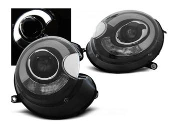 Tube Light koplampen Black geschikt voor Mini Cooper R56, Verzenden, Nieuw, Mini