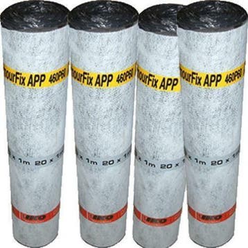 ACKTIE dakleer brandrol 4mm toplaag 5 meter voor 19,83 ex, Ophalen, Overige materialen, Zwart, Nieuw