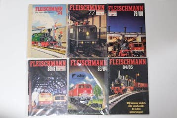 Fleischmann H0 - Modeltrein (6) - Fleischmann catalogi 1974,, Hobby en Vrije tijd, Nieuw