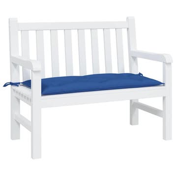 vidaXL Tuinbankkussen 100x50x7 cm oxford stof koningsblauw, Verzenden, Nieuw, Blauw