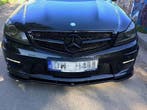 Voorspoiler Mercedes AMG C63 W204 Maxton Design glans zwart, Ophalen of Verzenden, Nieuw