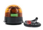 LED R65 zwaailamp amber 12-24v magneetmontage, dubbele flits, Ophalen of Verzenden, Nieuw