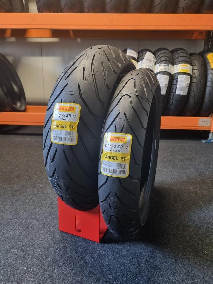 Pirelli Angel ST motorbanden Actie!!!, Motoren, Onderdelen | Merk-onafhankelijk, Nieuw, Ophalen of Verzenden