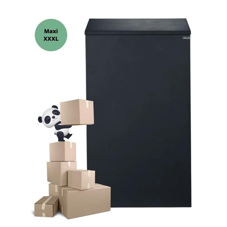 PakketPanda Maxi - Pakketbrievenbus XXXL - Achteruitname, Tuin en Terras, Brievenbussen, Nieuw, Rvs, Verzenden
