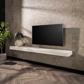 Stenen wandplank Dione 200 cm, Huis en Inrichting, Woonaccessoires | Wandplanken en Boekenplanken, Verzenden, Nieuw