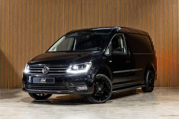 Volkswagen Caddy 2.0 TDI L2H1 Maxi C-Edition | ACC | Bi-Xeno, Automaat, Gebruikt, Volkswagen, Zwart