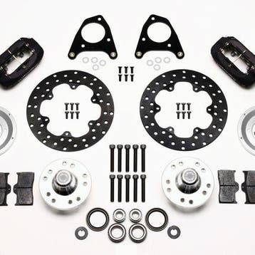 Wilwood Forged Dynalite Front Drag Kit Drilled Rotor 87-93, Ophalen of Verzenden, Nieuw