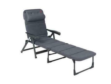 Crespo zit ligstoel ap-233 air-deluxe grijs kleur 86, Nieuw