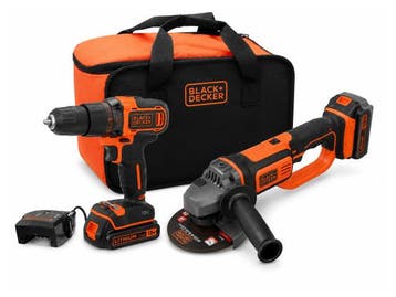 Veiling - Black & Decker haakse slijper en schroef-klopboor, Gebruikt