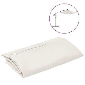Parasol Doek 350cm Polyester | Laatste Stuk!, Ophalen of Verzenden, Zo goed als nieuw, 3 tot 4 meter, Zweefparasol