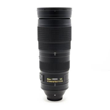 Nikon 200-500mm F5.6E ED VR AF-S Nikkor F-Mount (Occasion), Nikon, Zo goed als nieuw, Nikon F-mount, Lensdoppen