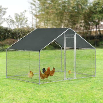 Kippenren Wels buitenren 3x2x2 m donkergroen pro.tec, Dieren en Toebehoren, Verzenden, Nieuw