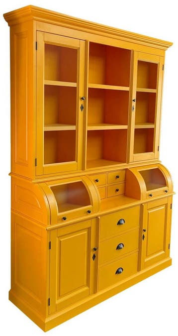 Buffetkast signaalgeel Bastiaan 150cm, Ophalen of Verzenden, Nieuw
