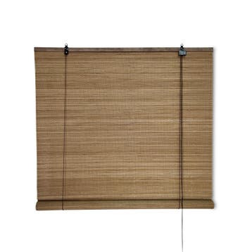 Bamboe rolgordijn Zoë - Bruin - 100 x 160 cm - Bamelle, Verzenden, Nieuw, Bruin