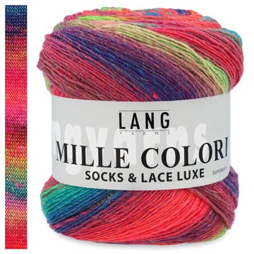 Lang Yarns Mille Colori Socks & Lace Luxe - 50 fantasie -, Ophalen of Verzenden, Nieuw