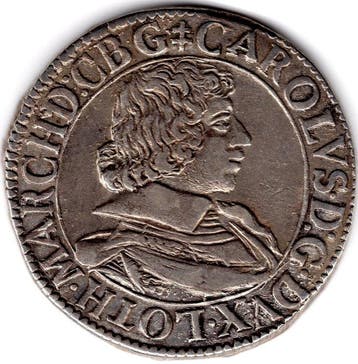 Hertogdom Lotharingen Charles IV (1625-1675). Teston 1632