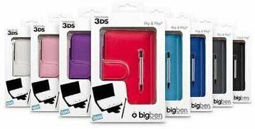 Bigben Flip & Play Protective Case + Stylus voor Nintendo 3D, Verzenden, Nieuw