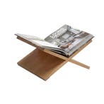 IvoQ Boekenstandaard X-Design - Eikenhout Look, Verzenden, Nieuw