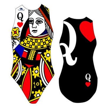 Special Made Turbo Waterpolo badpak Dama de Cors, Nieuw
