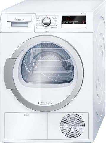 Wasdroger Bosch WTH85281NL 7 kg A++ Refurbished, 6 tot 8 kg, Minder dan 85 cm, Verzenden, Refurbished