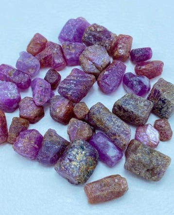 Enthousiaste kwaliteit Ruby Crystals Kristalen- 26 g - (22)