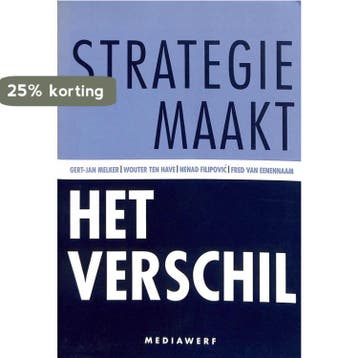 Strategie maakt het verschil - G.J. Melker 9789081091473, Verzenden, Zo goed als nieuw, G.J. Melker