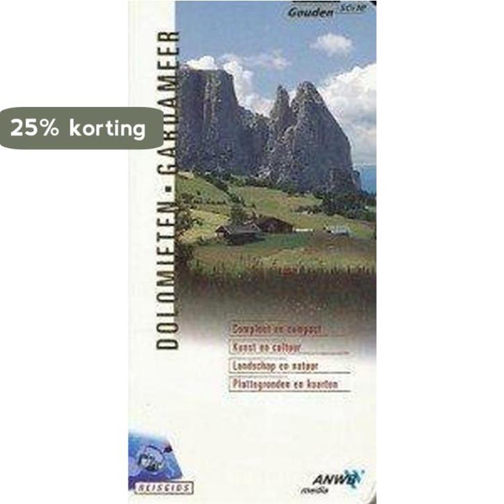 Dolomieten en Gardameer / ANWB goud 9789018006785, Boeken, Reisgidsen, Gelezen, Verzenden