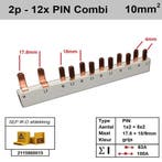Sep kam pin 2 fase 12 polig 2x18mm, 10x9mm offset 5mm, Ophalen of Verzenden, Nieuw