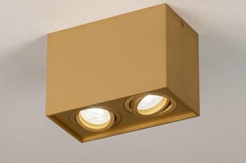 Rietveld Spots - Goud - Aluminium, Verzenden, Nieuw